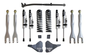 MaxTrac Suspension 2.5" COIL SPRING LEVELING KIT W/ 4-LINKS (VULCAN RESERVOIR SHOCKS)