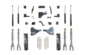 MaxTrac Suspension 4" LIFT KIT W/ 4-LINKS (MAX TRAC SHOCKS)