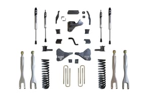 MaxTrac Suspension 4" LIFT KIT W/ 4-LINKS (VULCAN IFP SHOCKS)