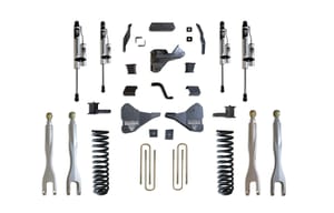 MaxTrac Suspension 4" LIFT KIT W/ 4-LINKS (VULCAN RESERVOIR SHOCKS)