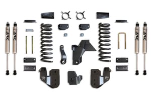 MaxTrac Suspension 4" LIFT KIT (FOX SHOCKS) (FACTORY REAR AIR RIDE)