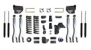 MaxTrac Suspension 4" LIFT KIT W/ 4-LINKS (MAX TRAC SHOCKS)