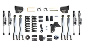 MaxTrac Suspension 4" LIFT KIT W/ 4-LINKS (VULCAN RESERVOIR SHOCKS)
