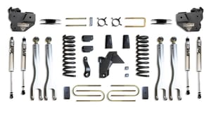 MaxTrac Suspension 4" LIFT KIT W/ 4-LINKS (FOX SHOCKS) (FACTORY REAR AIR RIDE)