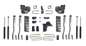MaxTrac Suspension 4" LIFT KIT W/ 4-LINKS (MAX TRAC SHOCKS)