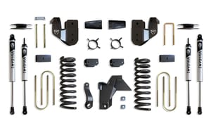 MaxTrac Suspension 4" LIFT KIT (VULCAN SHOCKS) (FACTORY REAR AIR RIDE)