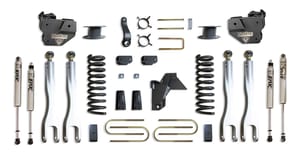 MaxTrac Suspension 6" LIFT KIT W/ 4-LINKS (FOX SHOCKS) (FACTORY REAR AIR RIDE)