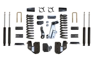 MaxTrac Suspension 4" LIFT KIT (MAX TRAC SHOCKS) (FACTORY REAR AIR RIDE)