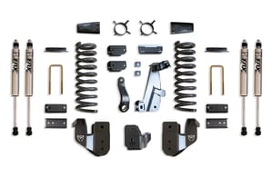 MaxTrac Suspension 4" LIFT KIT (FOX SHOCKS) (FACTORY REAR AIR RIDE)