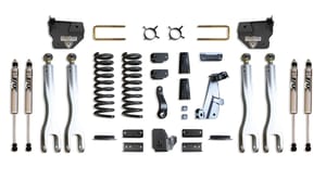 MaxTrac Suspension 4" LIFT KIT W/ 4-LINKS (FOX SHOCKS) (FACTORY REAR AIR RIDE)