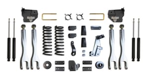 MaxTrac Suspension 4" LIFT KIT W/ 4-LINKS (MAX TRAC SHOCKS)
