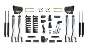 MaxTrac Suspension 4" LIFT KIT W/ 4-LINKS (MAX TRAC SHOCKS) (FACTORY REAR AIR RIDE)