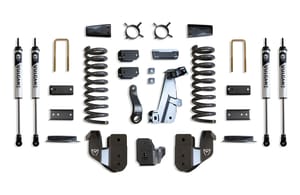 MaxTrac Suspension 4" LIFT KIT (VULCAN SHOCKS) (FACTORY REAR AIR RIDE)