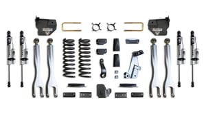 MaxTrac Suspension 4" LIFT KIT W/ 4-LINKS (VULCAN RESERVOIR SHOCKS) (FACTORY REAR AIR RIDE)