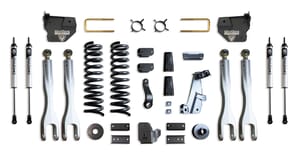 MaxTrac Suspension 8" LIFT KIT W/ 4-LINKS (VULCAN SHOCKS)