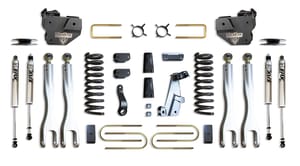 MaxTrac Suspension 4" LIFT KIT W/ 4-LINKS (FOX SHOCKS) (FACTORY REAR AIR RIDE)