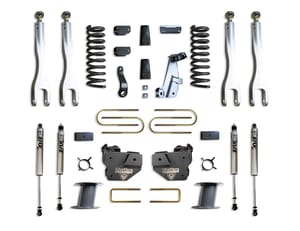 MaxTrac Suspension 8" LIFT KIT W/ 4-LINKS (FOX SHOCKS) (FACTORY REAR AIR RIDE)