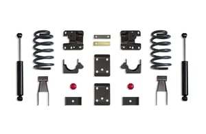 MaxTrac Suspension 2"/4" LOWERING KIT (COILS, SINGLE CAB)