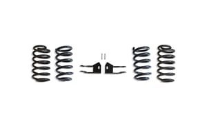 MaxTrac Suspension 2"/4" LOWERING KIT (COILS, NON MAGNERIDE)