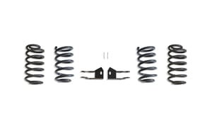 MaxTrac Suspension 2"/4" LOWERING KIT (COILS, NON MAGNERIDE)