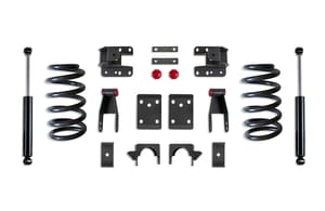 MaxTrac Suspension 2"/4" LOWERING KIT (COILS, EXT/CREW CAB)