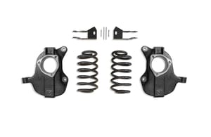 MaxTrac Suspension 2"/4" LOWERING KIT (SPINDLES) (W/ MAGNERIDE)