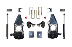 MaxTrac Suspension 2"/4" LOWERING KIT (SPINDLES) (REQUIRES 22" RIMS OR LARGER)