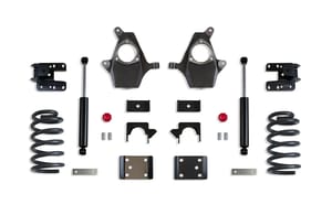 MaxTrac Suspension 3"/5" LOWERING KIT (SPINDLES/COILS, EXT/CREW CAB)