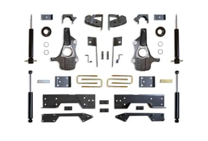 MaxTrac Suspension 4"/6" LOWERING KIT W/ C-NOTCH