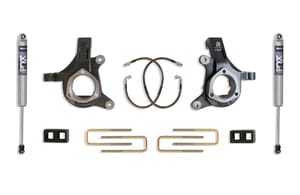 MaxTrac Suspension 3" LIFT KIT (FOX SHOCKS) (CAST STEEL ARMS)