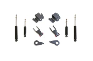 MaxTrac Suspension 2"/4" LOWERING KIT