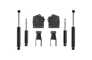 MaxTrac Suspension 4" REAR LOWERING BOX KIT (SPINDLE DROP)