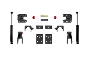 MaxTrac Suspension 4" REAR LOWERING BOX KIT (NON MAGNERIDE)