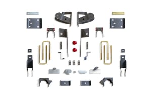 MaxTrac Suspension 4" REAR LOWERING BOX KIT (ADAPTIVE RIDE MODELS)