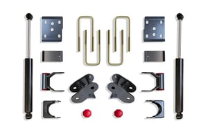 MaxTrac Suspension 3"/ 4" REAR LOWERING BOX KIT