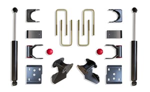 MaxTrac Suspension 3"/ 4" REAR LOWERING BOX KIT