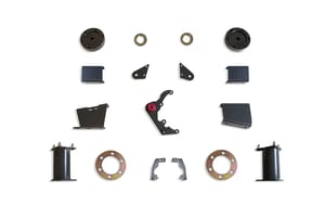MaxTrac Suspension DIFF, CV, MISC BRACKETS & HARDWARE - 7" CROSSMEMBER KIT (BOX 3 OF 4)