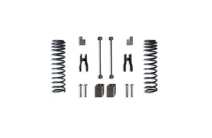 MaxTrac Suspension REAR COILS, SWAY BAR LINKS, R. SHOCK EXT & MISC. BRACKETS - 4.5" LIFT HEIGHT