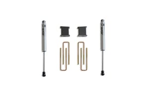 MaxTrac Suspension 4" REAR LIFT BOX KIT W/ FOX SHOCKS