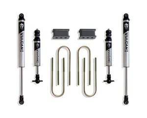 MaxTrac Suspension 2.5" REAR LIFT BOX KIT (3.625" X 10" U-BOLTS) (VULCAN IFP SHOCKS)