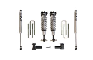 MaxTrac Suspension 4" REAR LIFT BOX KIT W/ FOX SHOCKS