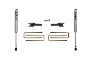 MaxTrac Suspension 2" REAR LIFT BOX KIT W/ FOX SHOCKS