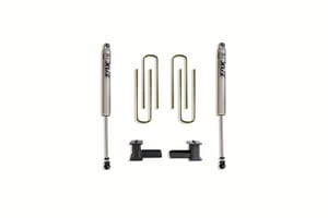 MaxTrac Suspension 4" REAR LIFT BOX KIT W/ FOX SHOCKS