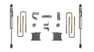 MaxTrac Suspension 4" REAR LIFT BOX KIT W/ FOX SHOCKS