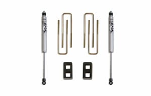 MaxTrac Suspension 2" REAR LIFT BOX KIT W/ FOX SHOCKS