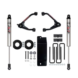 Skyjacker 3.5 in. Suspension Lift Kit With ADX M2.0 Aluminum Monotube Shocks.