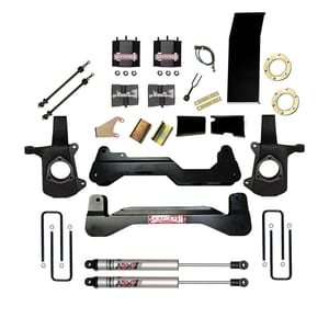 Skyjacker 6 in. Suspension Lift Kit With ADX M2.0 Aluminum Monotube Shocks.