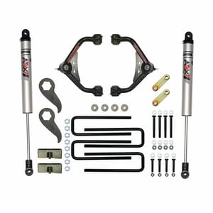 Skyjacker 3-3.5 in. Suspension Lift Kit With ADX M2.0 Aluminum Monotube Shocks.