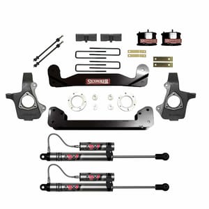 Skyjacker 4 In. Suspension Lift Kit With ADX 2.0 Remote Reservoir Shocks.
