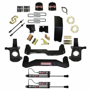 Skyjacker 6-7 In. Suspension Lift Kit With ADX 2.0 Remote Reservoir Shocks.